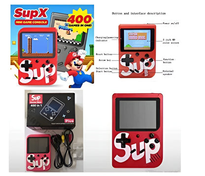 RetroBox™ 400 in 1 Sup Classic Retro Game Box